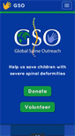 Mobile Screenshot of globalspineoutreach.org